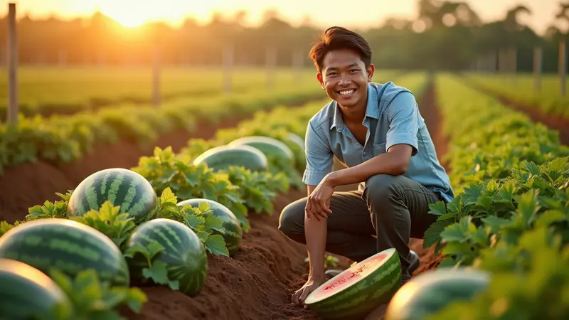 Semangka Berlimpah, Ibu Rumah Tangga Kreatif Bikin Aneka Menu
